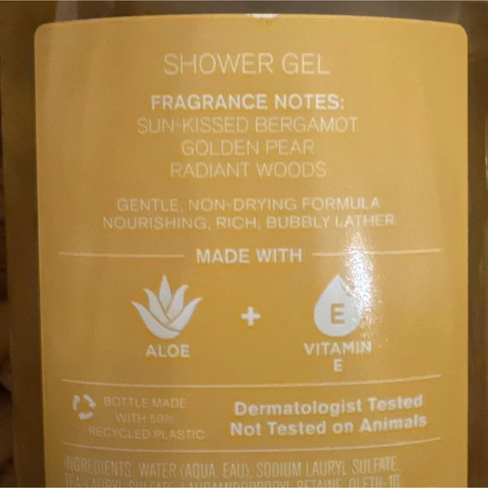 2x Bath & Body Works GOLDEN HOUR COAST Shower Gel & Body Lotion SET ~ FREE SHIP